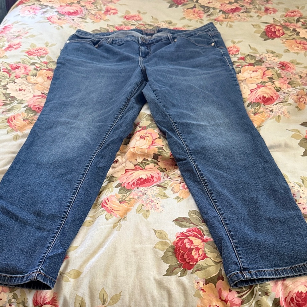 Torrid Women's Straight Leg Blue Jeans